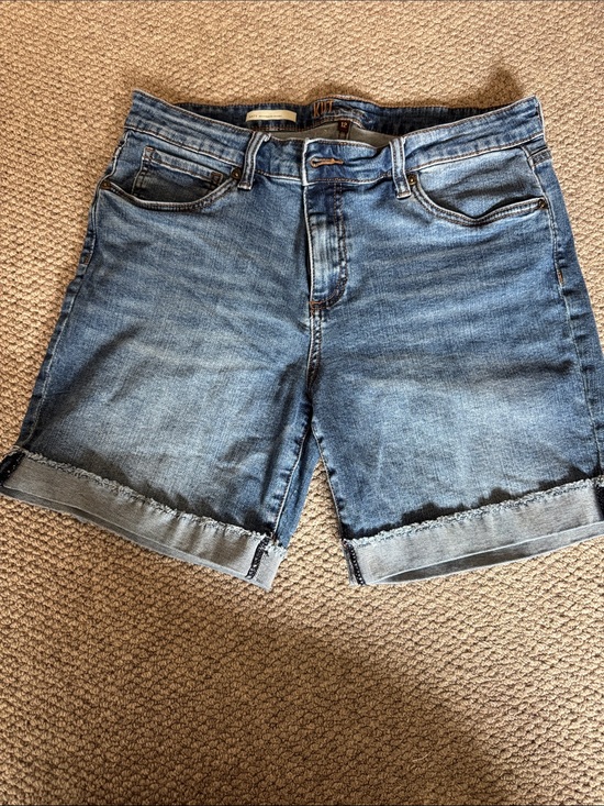 Kut from the Kloth Pants - Kut from the Kloth Blue Boyfriend Denim Shorts